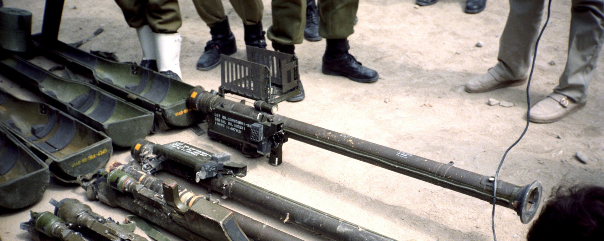 Surface-to-air Stinger missiles and launchers. File photo  - Sputnik International, 1920, 03.06.2022