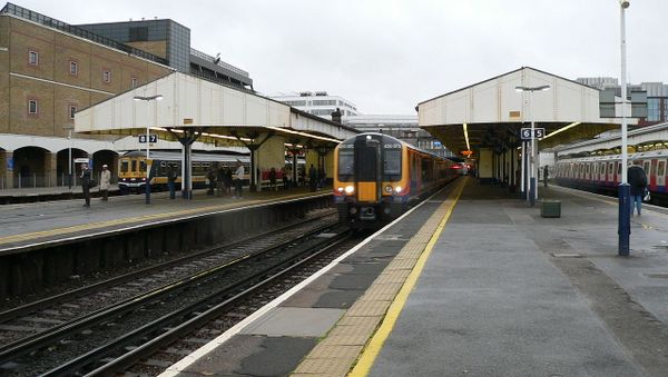 A general view of Wimbledon station in south London (File) - Sputnik International