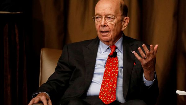 Commerce Secretary Wilbur Ross speaks to the Economic Club of New York in New York City, U.S., October 25, 2017 - Sputnik International