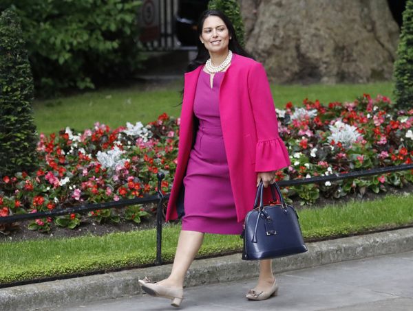 Priti Patel, then Secretary of State for International Development, arrives for a cabinet meeting after the general election in London, Monday, June 12, 2017. Priti Patel, then Secretary of State for International Development, arrives for a cabinet meeting after the general election in London, Monday, June 12, 2017. - Sputnik International