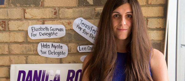 Danica Roem, a Democrat for Delegate in Virginia's district 13 at her campaign office on September 22, 2017 in Manassas, Virginia - Sputnik International