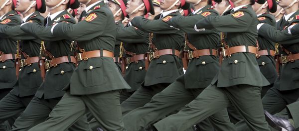 In this Sept. 2, 2015, file photo, Vietnamese soldiers march during a military parade in Hanoi, Vietnam. In this Sept. 2, 2015, file photo, Vietnamese soldiers march during a military parade in Hanoi, Vietnam. - Sputnik International