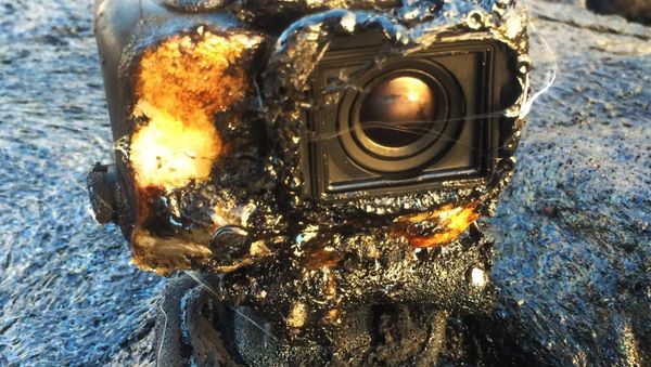 GoPro Got Covered by Lava - Sputnik International