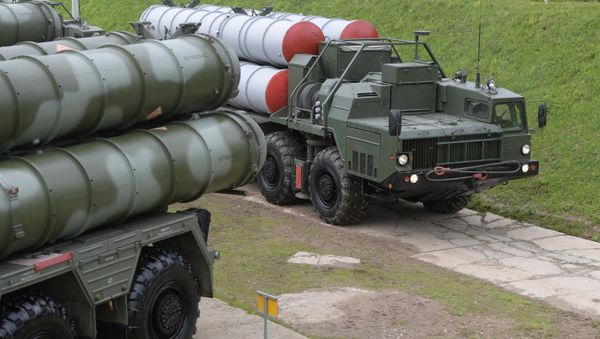 Surface to air-misile regiment drills in Moscow Region - Sputnik International