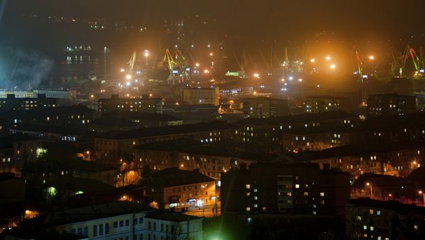 Murmansk at night Murmansk at night - Sputnik International