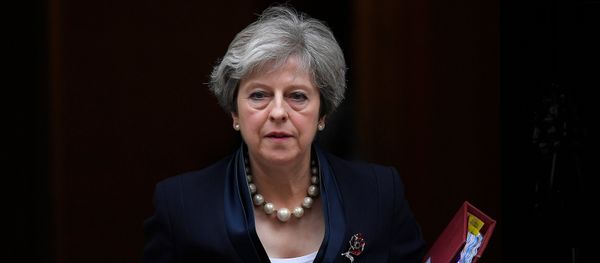 Britain's Prime Minister Theresa May leaves 10 Downing Street in London, November 1, 2017 - Sputnik International