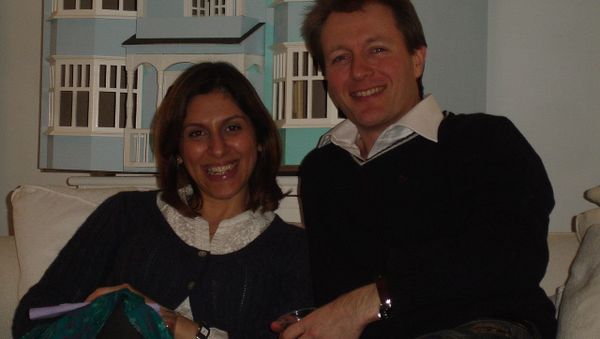 Nazanin and Richard Ratcliffe (File) - Sputnik International