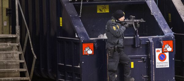 A Police officer in Norrebro. (File) - Sputnik International
