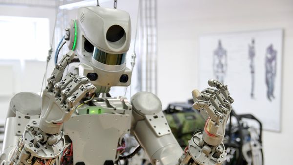 FEDOR (Final Experimental Demonstration Object Research) a humanoid robot created by Russian scientists FEDOR (Final Experimental Demonstration Object Research) a humanoid robot created by Russian scientists - Sputnik International