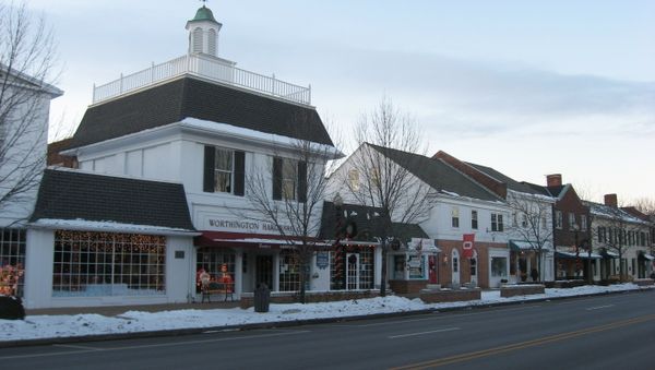 Buildings on the western side of the 600 block of High Street (U.S. Route 23) in downtown Worthington, Ohio, US - Sputnik International