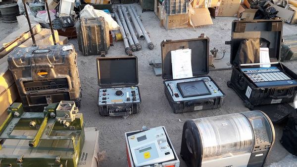 Warehouse of Daesh weapons Warehouse of Daesh weapons - Sputnik International