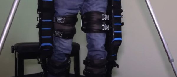 Exoskeleton from the Russian company ExoAtlet - Sputnik International