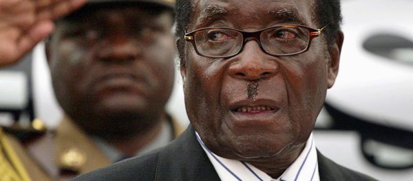 Zimbabwe President Robert Mugabe attends the launch of basic commodities in Harare, Zimbabwe July 16, 2008 Zimbabwe President Robert Mugabe attends the launch of basic commodities in Harare, Zimbabwe July 16, 2008 - Sputnik International