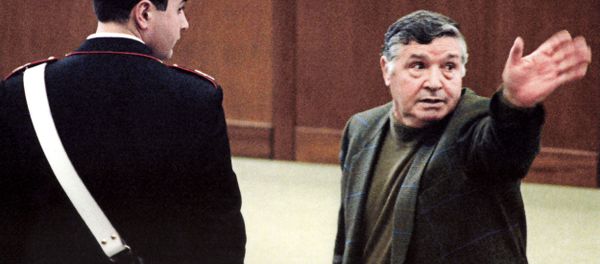 A picture taken on March 8, 1993 shows mafia boss Salvatore Toto Riina during his trial at the high security prison Ucciardone in Palermo. - Sputnik International