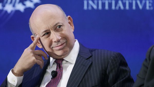 Lloyd Blankfein, Chairman and CEO of Goldman Sachs, attends the Clinton Global Initiative, Monday, Sept. 24, 2012 in New York. - Sputnik International