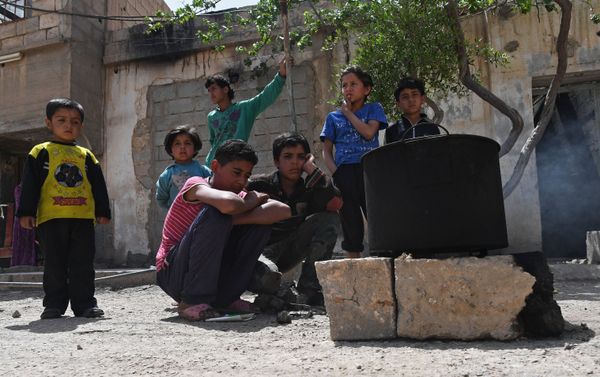 Children in Deir ez-Zor, Syria Children in Deir ez-Zor, Syria - Sputnik International