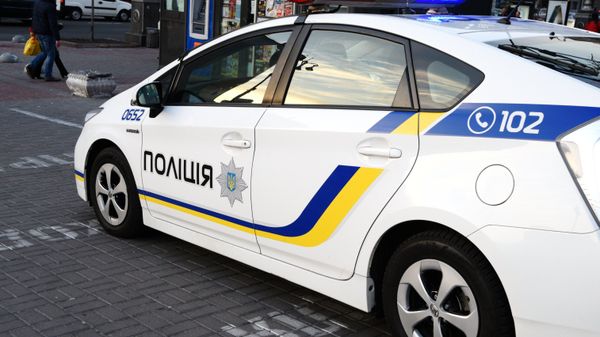 A car of the Ukrainian police in Kiev. (File) - Sputnik International