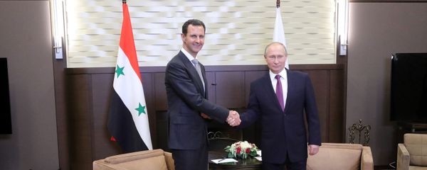 Vladimir Putin meets with Syrian President Bashar Al-Assad Vladimir Putin meets with Syrian President Bashar Al-Assad - Sputnik International
