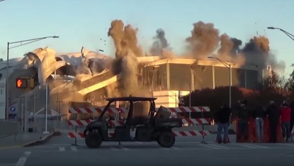 A Stadium in the USA Was Demolished - Sputnik International
