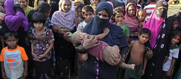 Rohingya refugees in Bangladesh - Sputnik International
