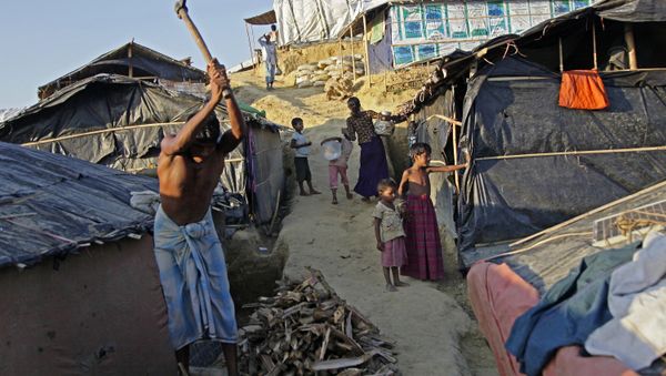 Rohingya refugees in Bangladesh - Sputnik International