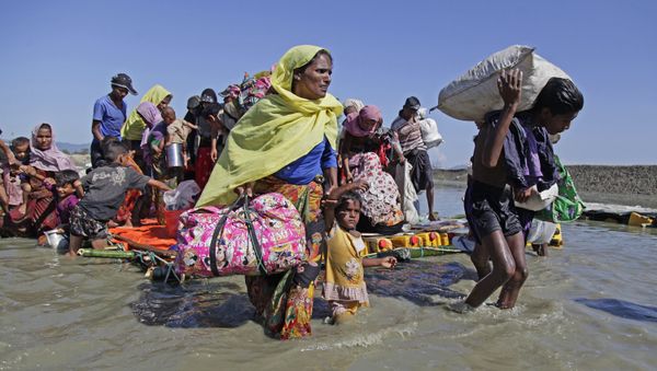 Rohingya refugees in Bangladesh - Sputnik International