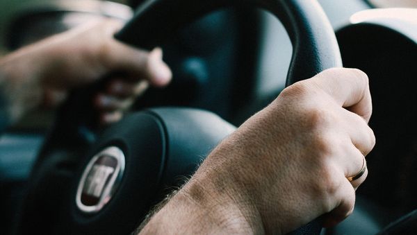 A driver behind the wheel - Sputnik International