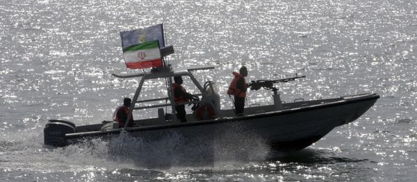 an Iranian Revolutionary Guard speedboat an Iranian Revolutionary Guard speedboat - Sputnik International