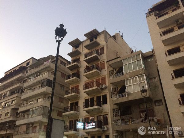 One of the streets in Latakia One of the streets in Latakia - Sputnik International