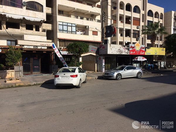 Cafe Russia in Latakia Cafe Russia in Latakia - Sputnik International
