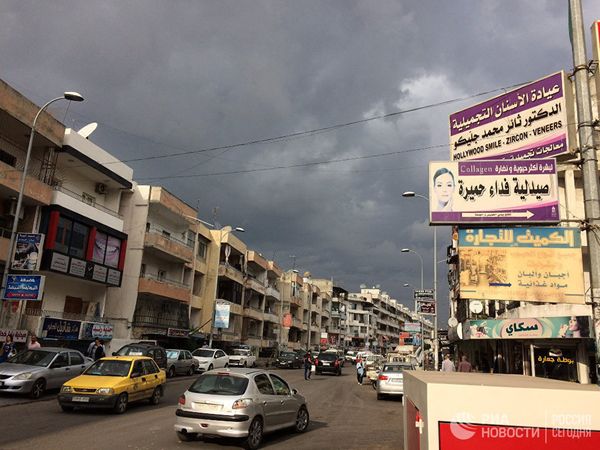 One of the streets in Latakia One of the streets in Latakia - Sputnik International