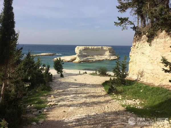 Mediterranean coast on the outskirts of Latakia Mediterranean coast on the outskirts of Latakia - Sputnik International