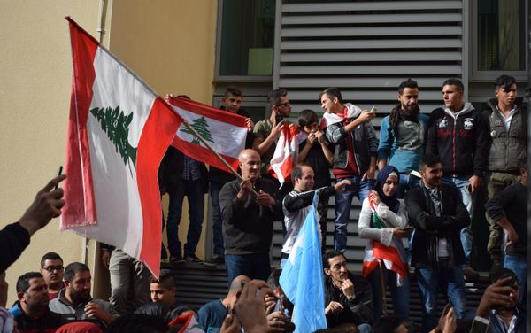 LEBANON: PEOPLE CELEBRATE RETURN OF THE PRIME MINISTER S. HARIRI TO THE COUNTRY LEBANON: PEOPLE CELEBRATE RETURN OF THE PRIME MINISTER S. HARIRI TO THE COUNTRY - Sputnik International