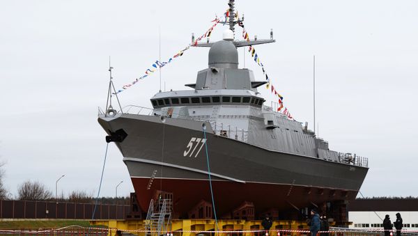One of the project 22800 ships - Sputnik International