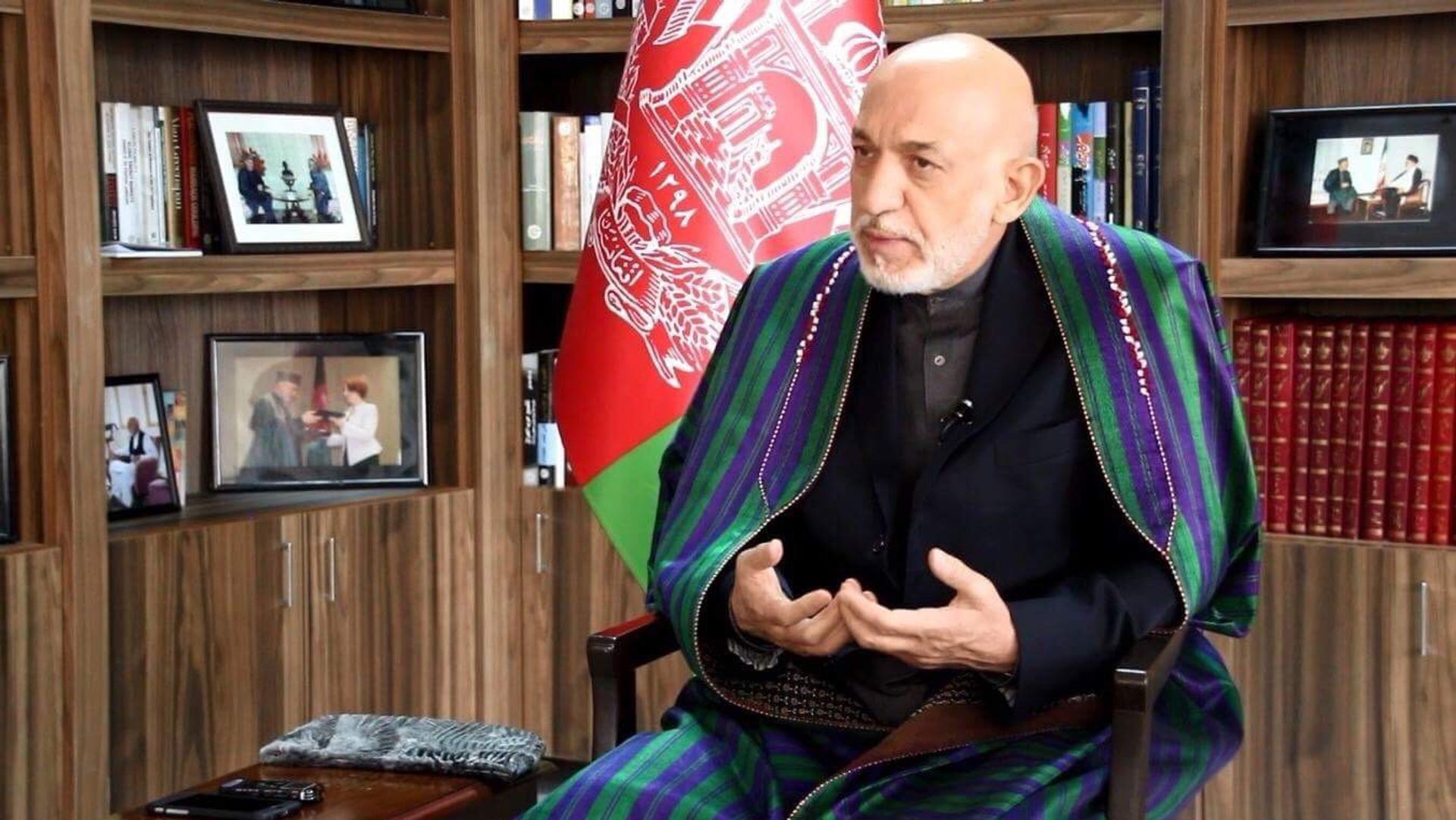 Former Afghan president Hamid Karzai Former Afghan president Hamid Karzai - Sputnik International, 1920, 20.03.2021