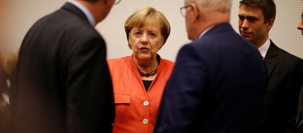 German Chancellor Angela Merkel attends a meeting of the CDU/CSU parliamentary group at the Bundestag in Berlin, Germany, November 20, 2017 German Chancellor Angela Merkel attends a meeting of the CDU/CSU parliamentary group at the Bundestag in Berlin, Germany, November 20, 2017 - Sputnik International