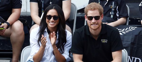 Britain's Prince Harry and his girlfriend actress Meghan Markle watch the wheelchair tennis event during the Invictus Games in Toronto, Ontario, Canada September 25, 2017. Britain's Prince Harry and his girlfriend actress Meghan Markle watch the wheelchair tennis event during the Invictus Games in Toronto, Ontario, Canada September 25, 2017. - Sputnik International