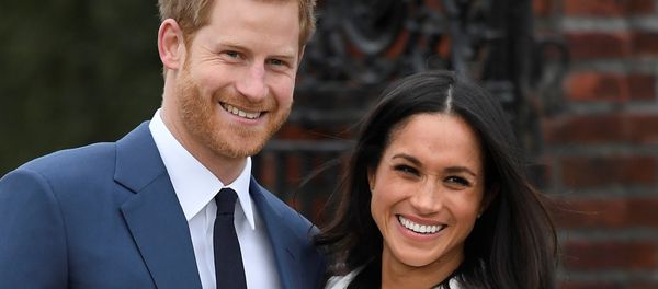 Britain's Prince Harry poses with Meghan Markle in the Sunken Garden of Kensington Palace, London, Britain, November 27, 2017 Britain's Prince Harry poses with Meghan Markle in the Sunken Garden of Kensington Palace, London, Britain, November 27, 2017 - Sputnik International