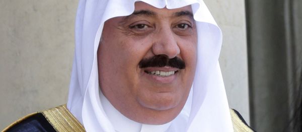 Saudi Arabian Prince Miteb bin Abdullah at the Elysee Palace in Paris, France, June 18, 2014 Saudi Arabian Prince Miteb bin Abdullah at the Elysee Palace in Paris, France, June 18, 2014 - Sputnik International