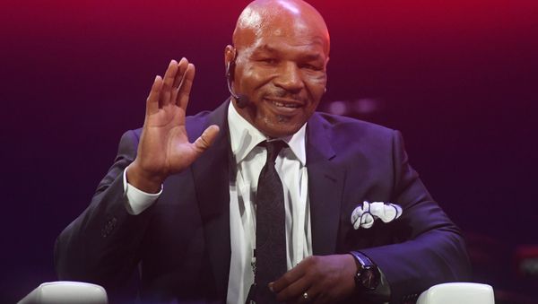 Boxer Mike Tyson at the Synergy Global Forum - Sputnik International