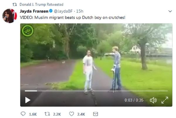 Muslim migrant beats up Dutch boy on crutches! Muslim migrant beats up Dutch boy on crutches! - Sputnik International
