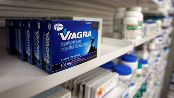 A box of Viagra, typically used to treat erectile dysfunction, is seen in a pharmacy in Toronto January 31, 2008. - Sputnik International