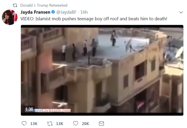 US President Donald Trump retweets videos from Jayda Frensen - Sputnik International
