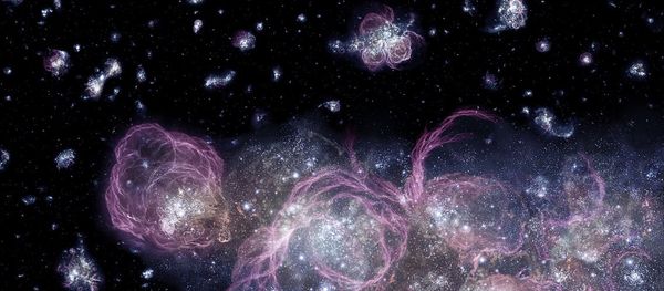 Colliding protogalaxies less than 1 billion years afer the big bang - Sputnik International