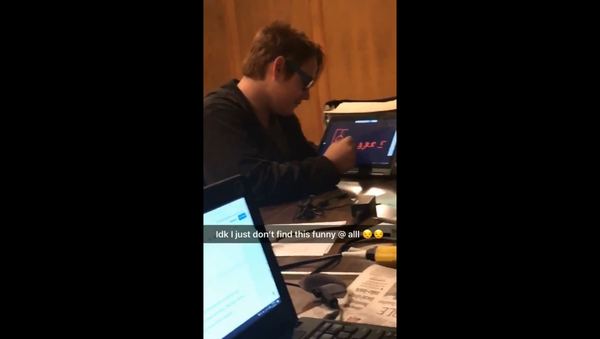 Student gets suspended from Kokomo High School after sharing video of fellow student and teacher playing hangman with racial slur Student gets suspended from Kokomo High School after sharing video of fellow student and teacher playing hangman with racial slur - Sputnik International