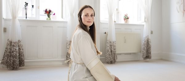 This picture taken in 2016 shows Sherin Khankan of the female-led Mariam Mosque, posing for a photo in Copenhagen, Denmark - Sputnik International
