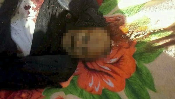 Alleged body of Yemen's former President Ali Abdullah Saleh - Sputnik International