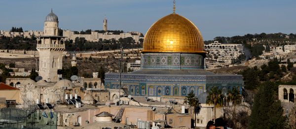 A general view shows the Dome of the Rock and Jerusalem's Old City December 4, 2017 A general view shows the Dome of the Rock and Jerusalem's Old City December 4, 2017 - Sputnik International