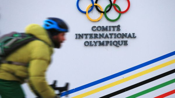 The sign of the International Olympic Committee (IOC) Headquarters in Lausanne The sign of the International Olympic Committee (IOC) Headquarters in Lausanne - Sputnik International