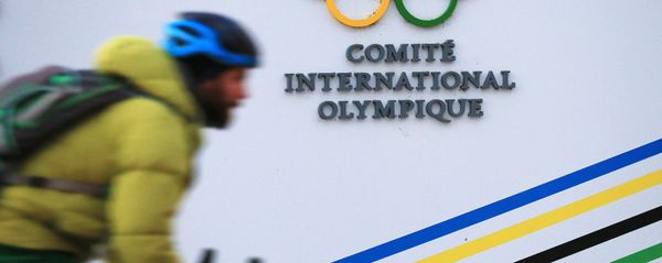 The sign of the International Olympic Committee (IOC) Headquarters in Lausanne The sign of the International Olympic Committee (IOC) Headquarters in Lausanne - Sputnik International